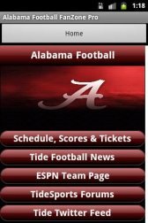 game pic for Alabama Football FanZone Free